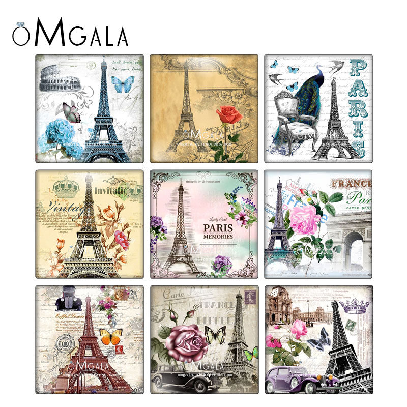 Jewelry Making Paris - Винтажные парижские Эйфелева башня, художественные узоры