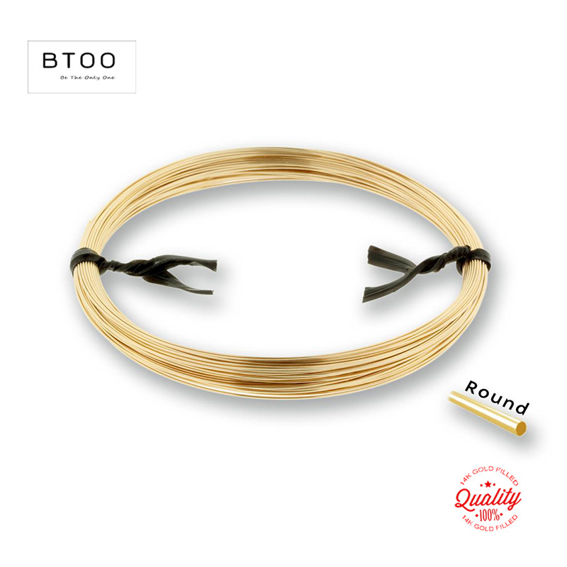 Jewelry Making Gold Wire - Метровая проволока для бисероплетения из позолоченного