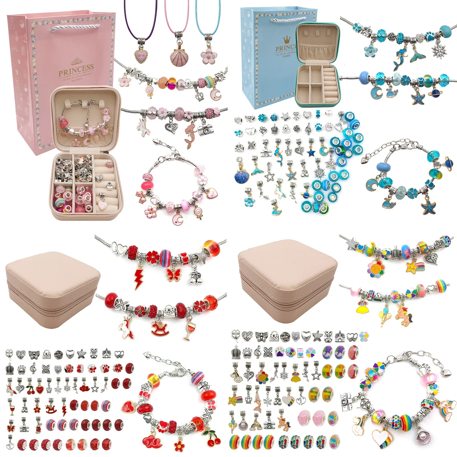 Jewelry Making Kits For Girls - Детский комплект для девочек, Подарочная коробка,