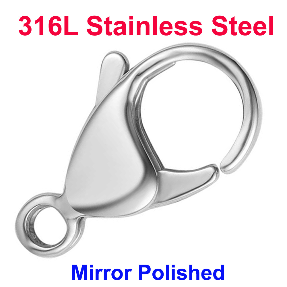 Jewelry Making Kit For Adults - Застежки-лобстеры из нержавеющей стали 316L, оптом,