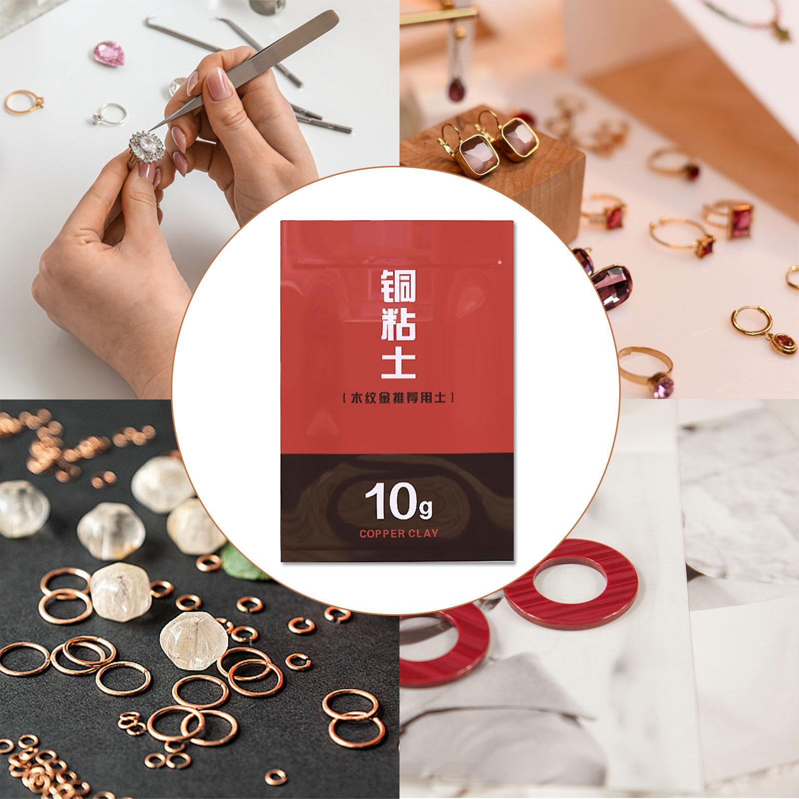 Jewelry Making For Beginners - Набор профессиональной медной металлической глины для