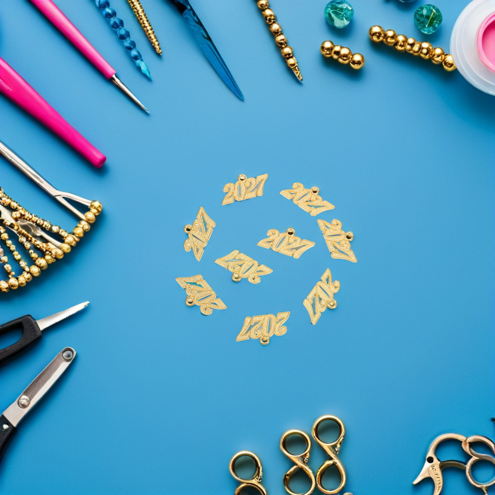 Jewelry Making Classes - 50 шт. Подвеска-шарм в виде выпускной