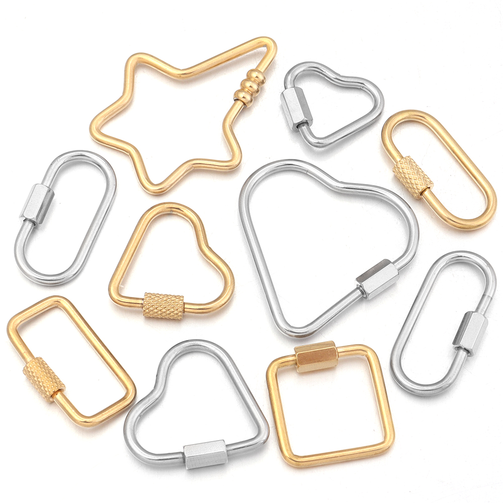 Jewelry Making Kit For Adults - 2 шт золото из нержавеющей стали