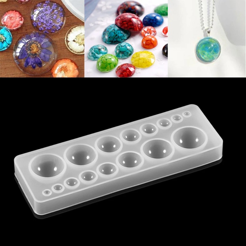 Jewelry Making Tutorials - 1 шт. силиконовая форма для кабошонов