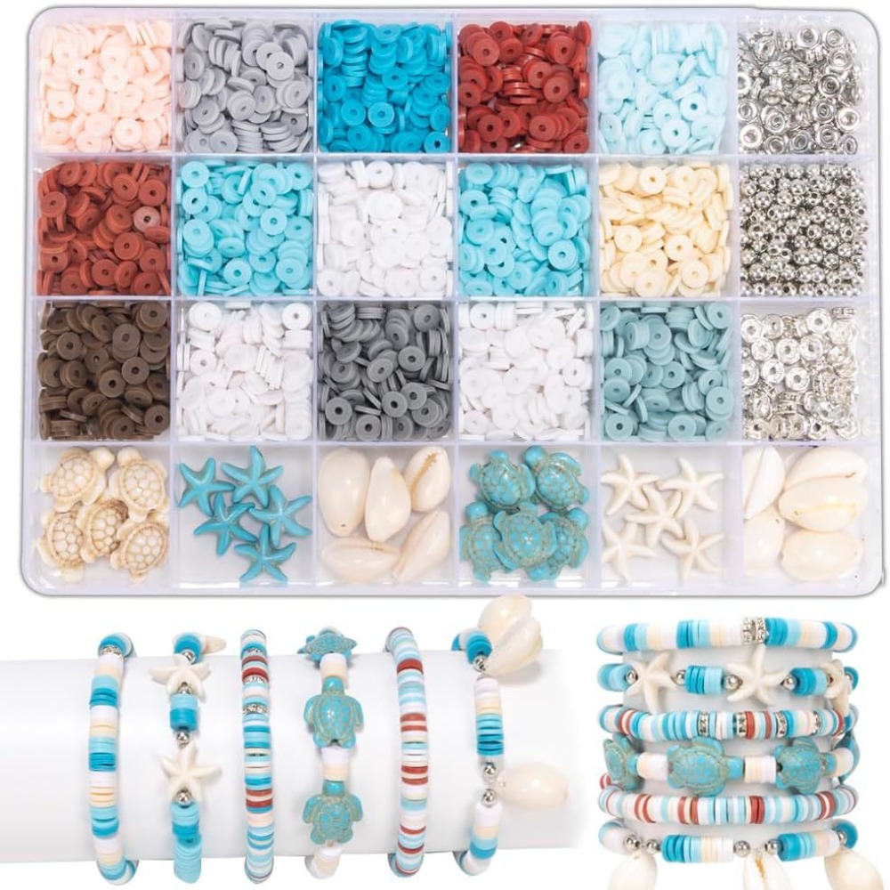 Jewelry Making Party For Adults - 2600 шт./коробка, 24 ячейки, полимерные глиняные
