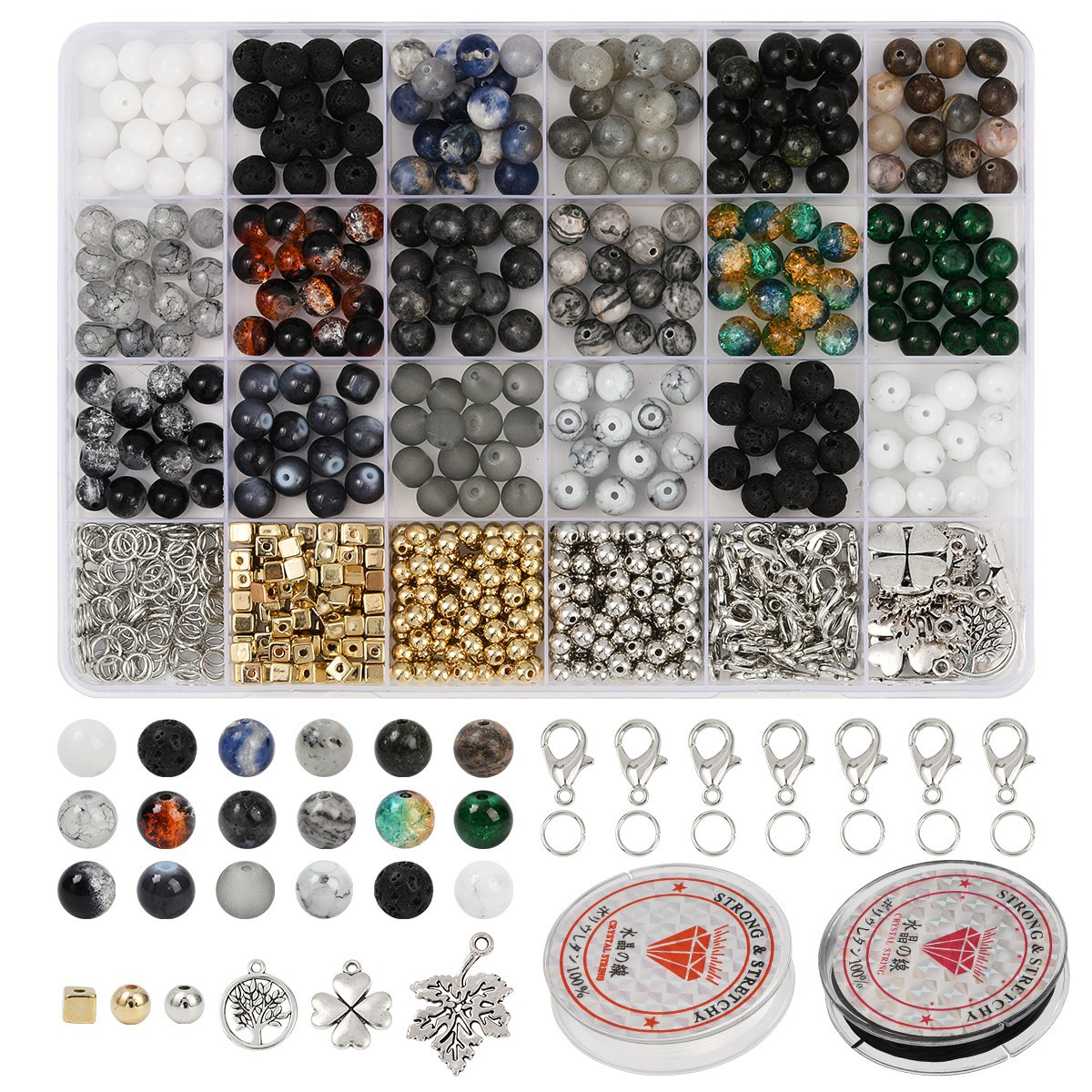 Jewelry Making Kits For Girls - Натуральные камни, драгоценные камни, изготовление ювелирных