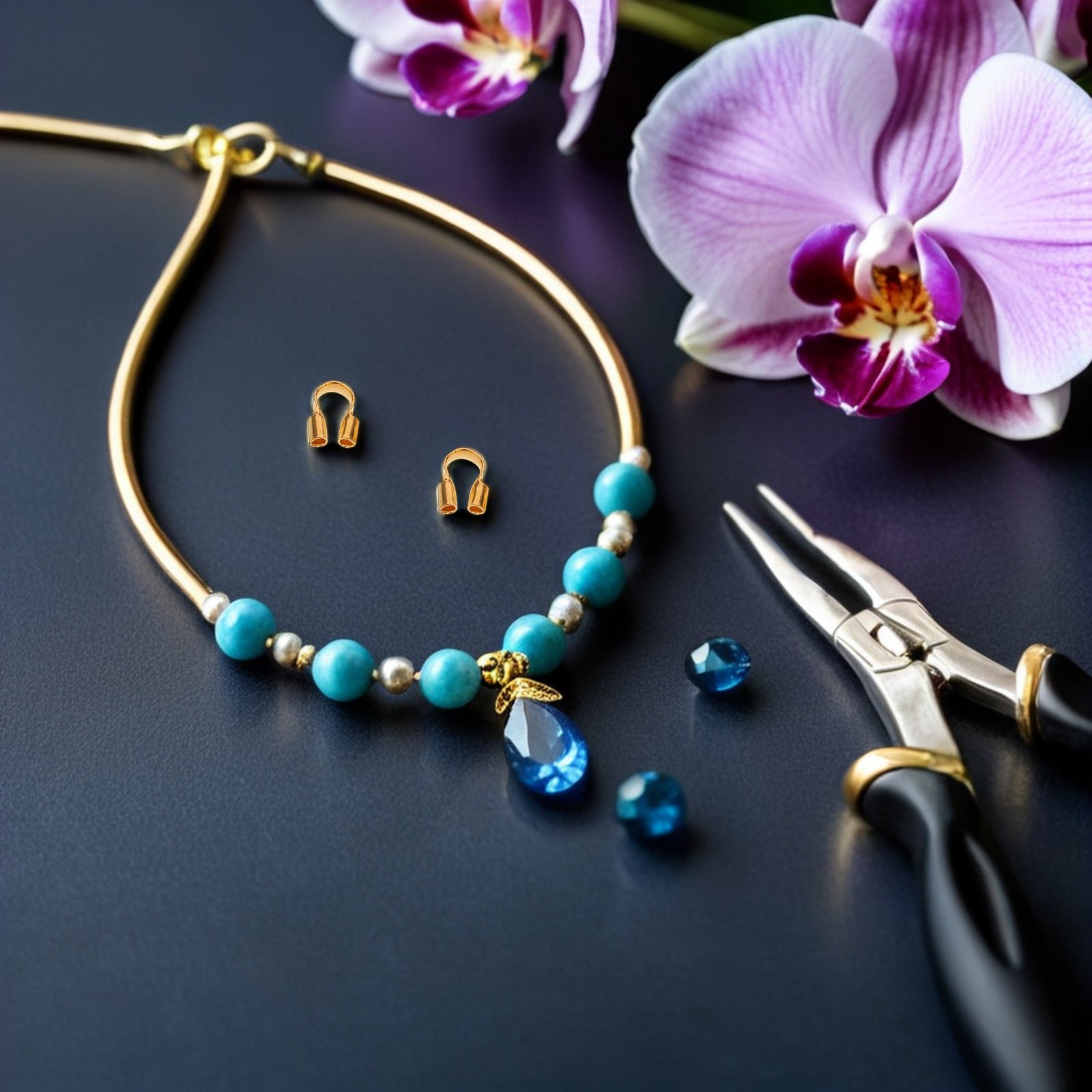 Jewelry Making Thread - 500 шт. U-образных защитных колец для