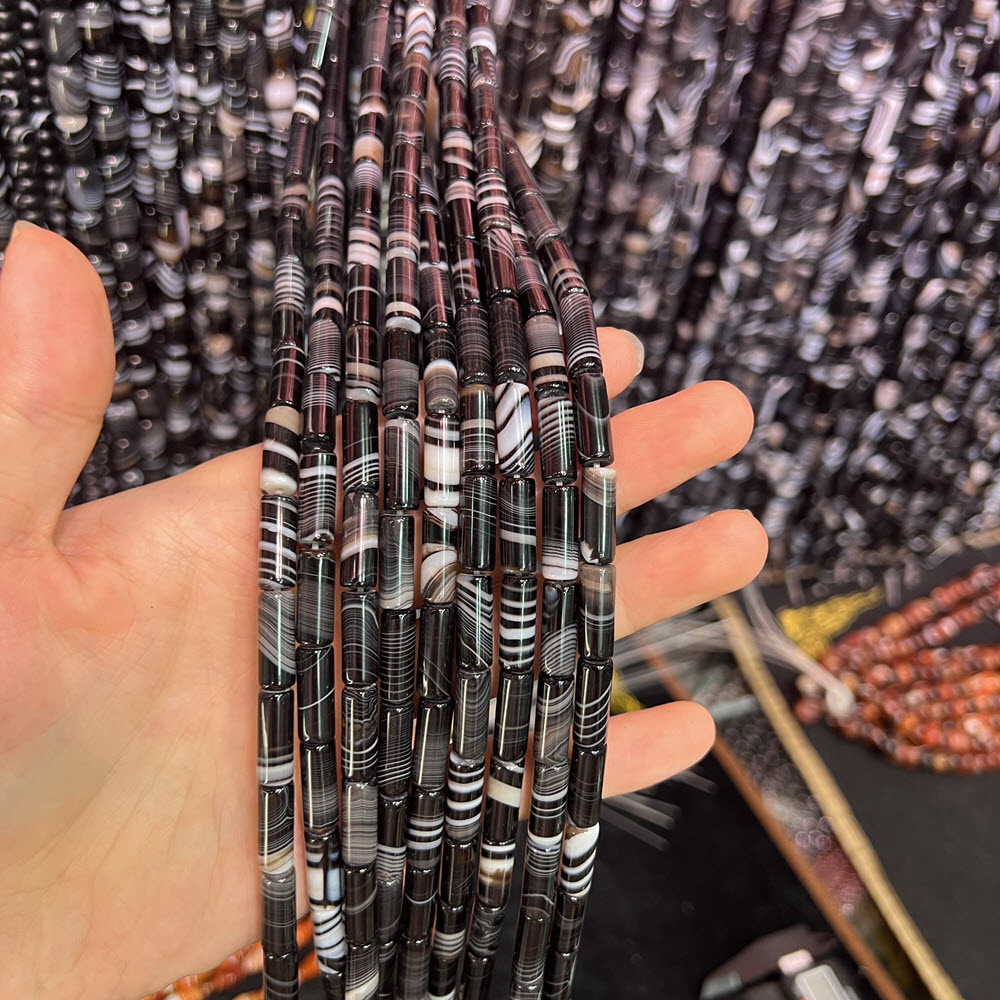Натуральный камень, черный ага – обзор и цена Jewelry Making Store