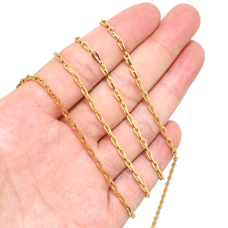 1 метр, цепочка из нержавеющей – обзор и цена Jewelry Making Paris