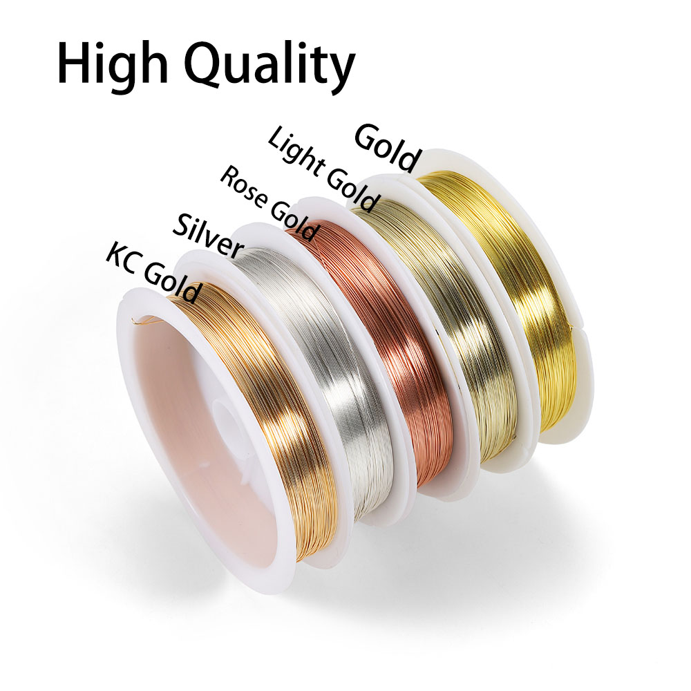 1 рулон медной проволоки золот – обзор и цена Jewelry Making Gold Wire