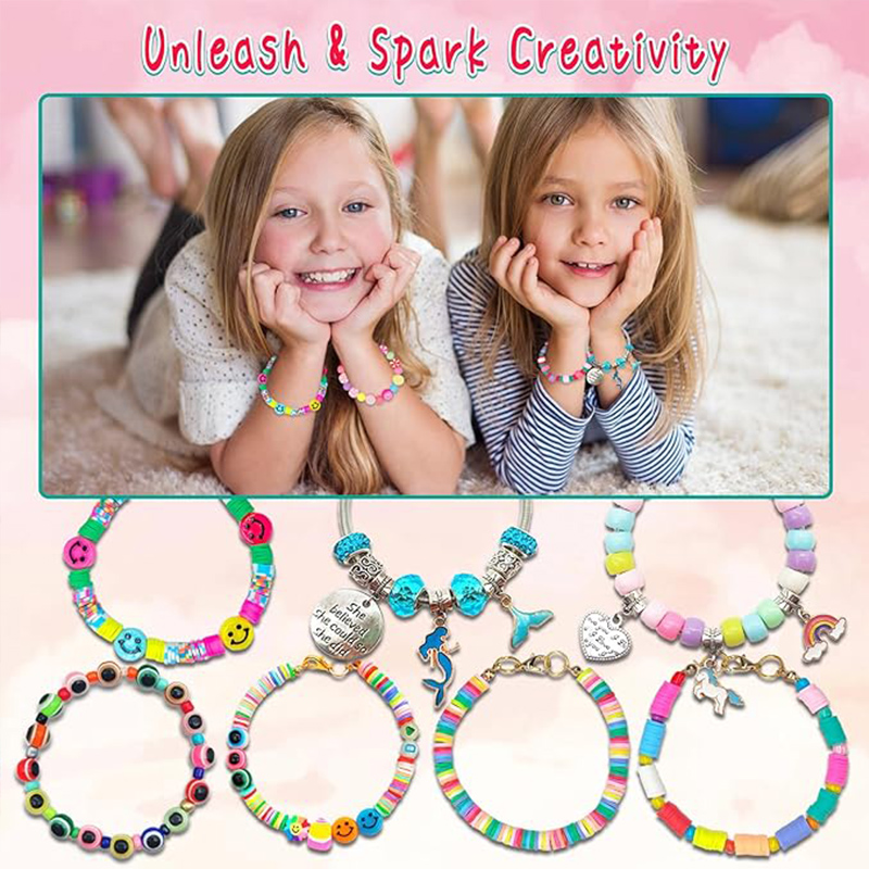 3400 шт., подвески из бисера,  – обзор и цена Jewelry Making Kits For Girls