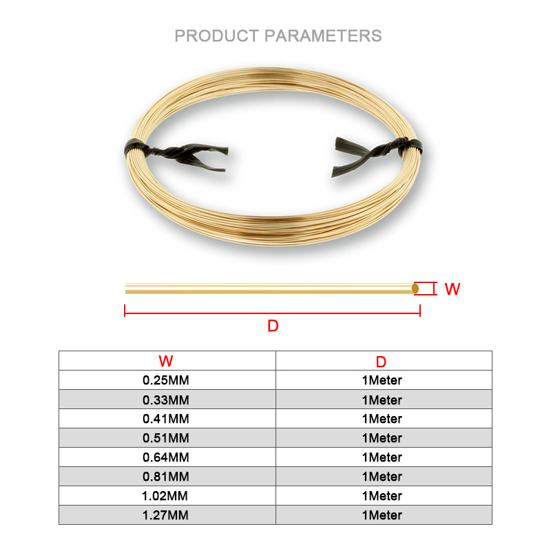 Метровая проволока для бисероп – обзор и цена Jewelry Making Gold Wire