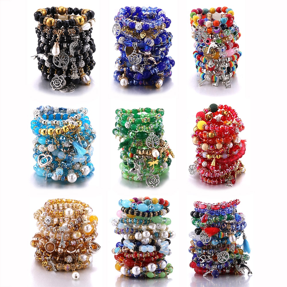 10 шт./компл., браслет-подвеск – обзор и цена Jewelry Making Kits For Girls