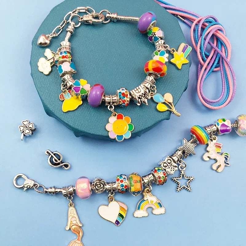 Детский комплект для девочек,  – обзор и цена Jewelry Making Kits For Girls