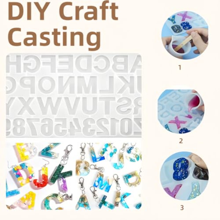 Силиконовые формы для букв для – обзор и цена Jewelry Making For Beginners