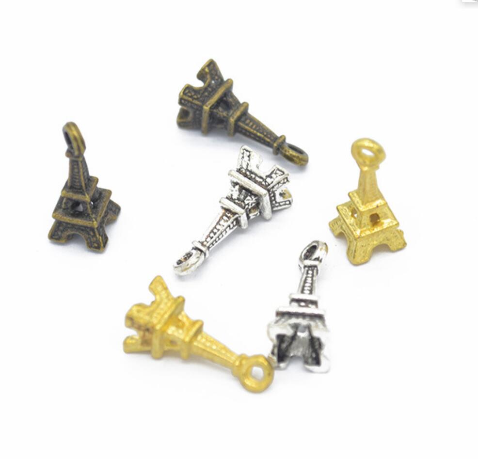 120 шт. подвесок в виде Эйфеле – обзор и цена Jewelry Making Paris