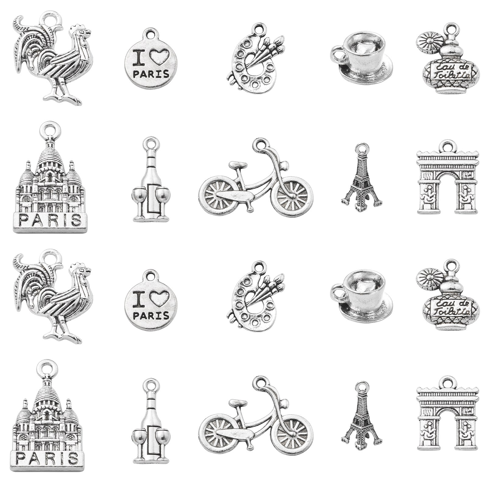 PandaHall 100 шт. 10 стилей: п – обзор и цена Jewelry Making Paris