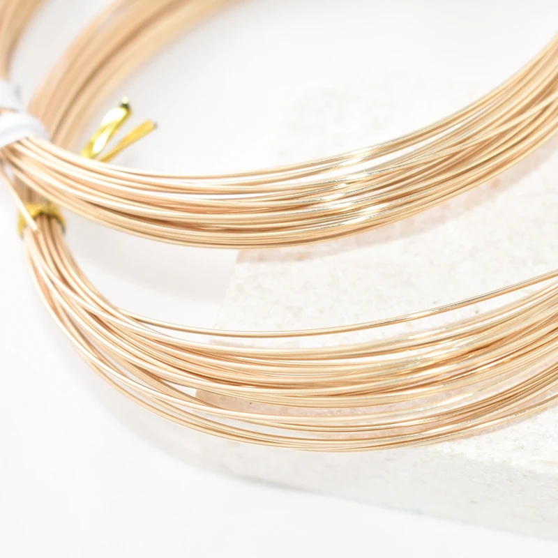 14-каратное золото, круглая, о – обзор и цена Jewelry Making Gold Wire