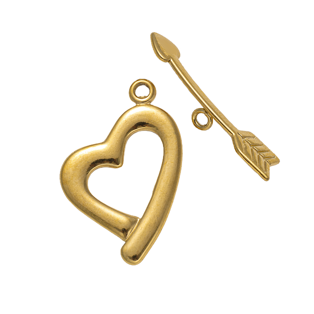 5 комплектов застежки-переключ – обзор и цена Toggle Clasp Gold