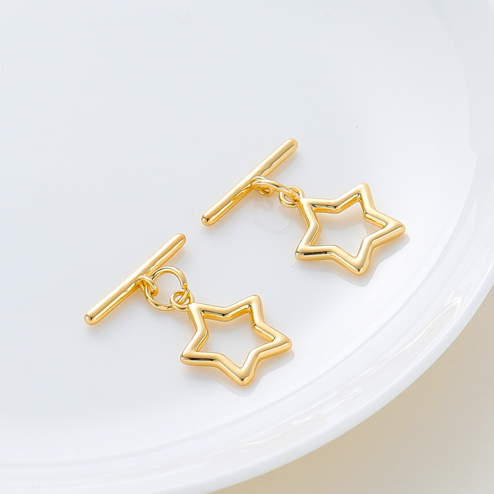 Застежки-переключатели из лату – обзор и цена Toggle Clasp Gold