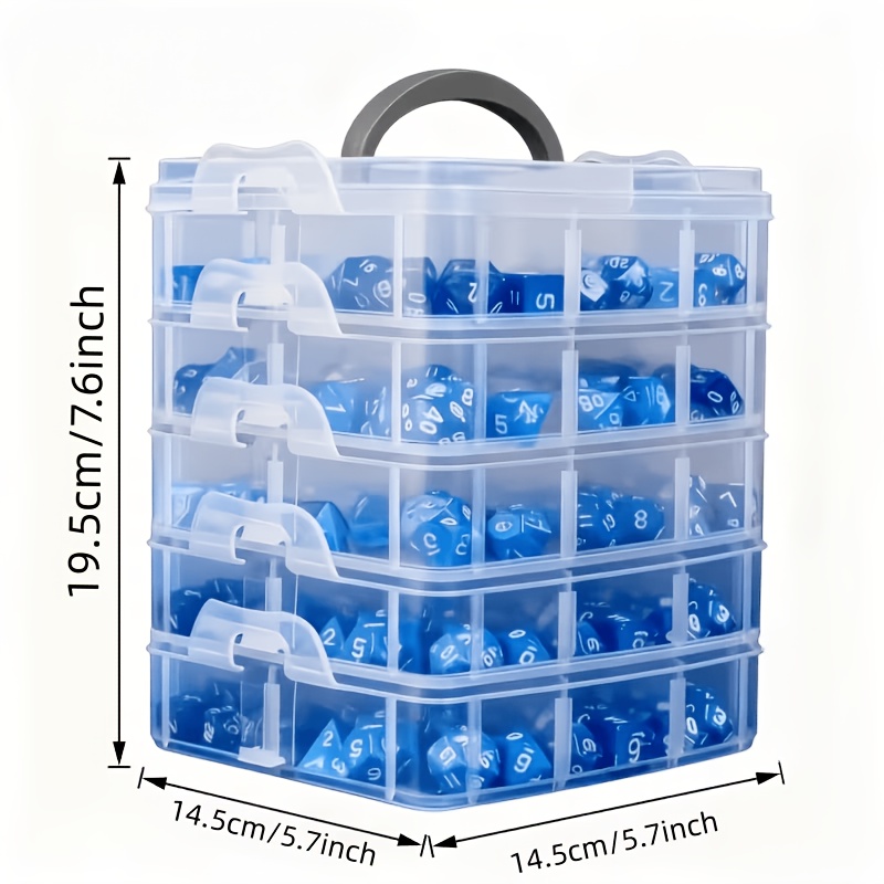 5-слойный прозрачный ящик для  – обзор и цена Jewelry Making Store