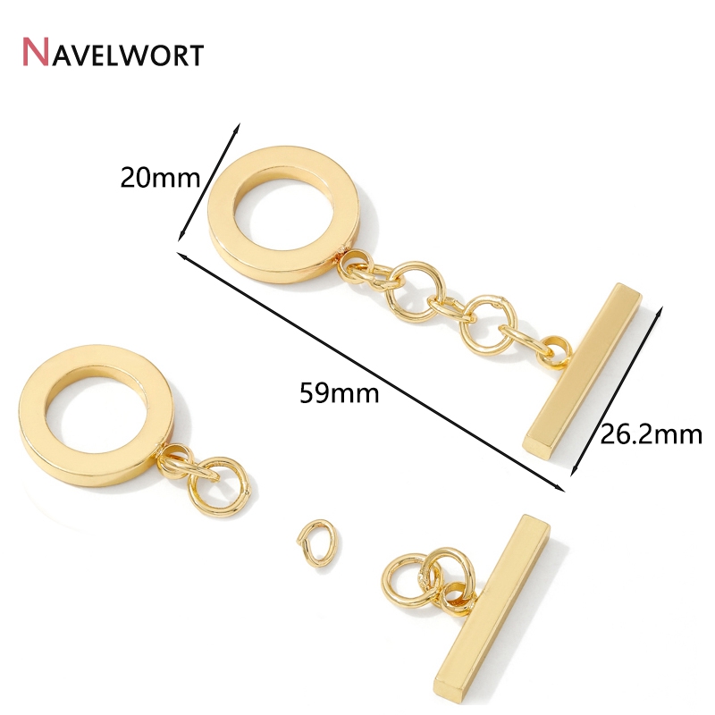 фурнитура для бижутерии, 18K П – обзор и цена Toggle Clasp Gold