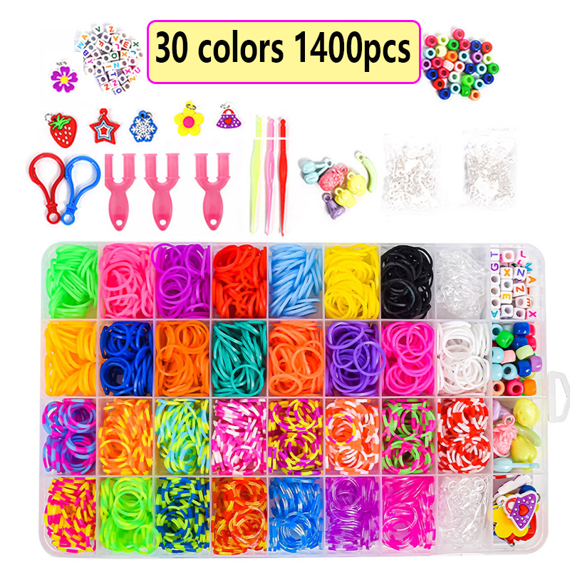 Резинки Ткацкий станок DIY Наб – обзор и цена Jewelry Making Kits For Girls