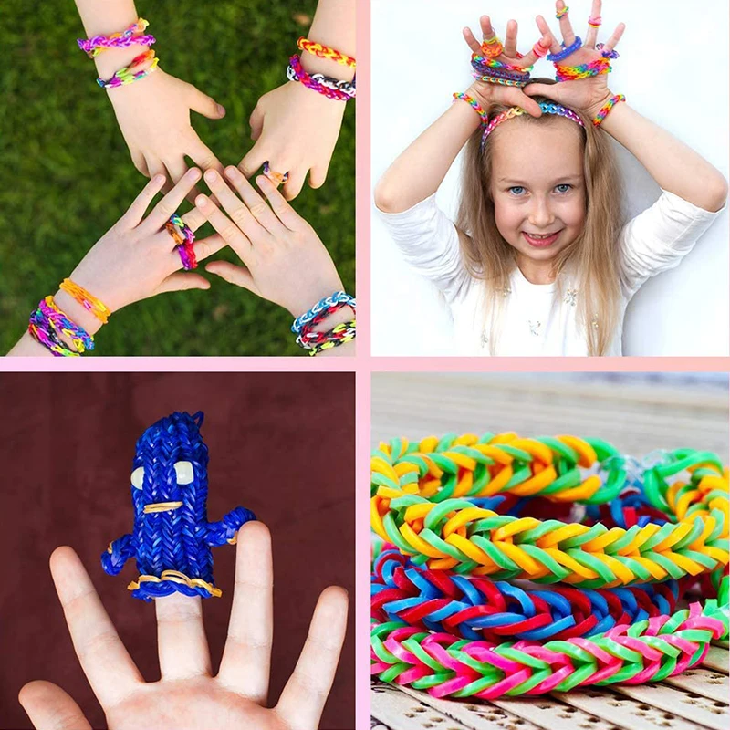 Резинки Ткацкий станок DIY Наб – обзор и цена Jewelry Making Kits For Girls