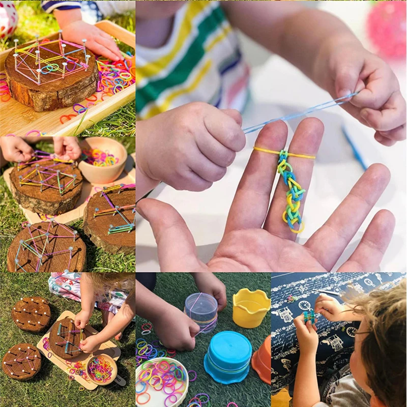 Резинки Ткацкий станок DIY Наб – обзор и цена Jewelry Making Kits For Girls