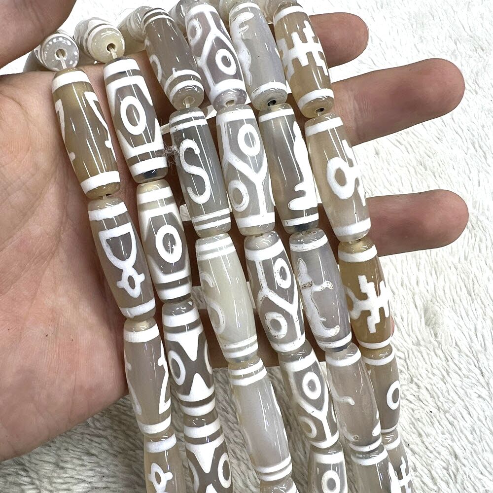 30 мм белые бусины Tibentan 12 – обзор и цена Jewelry Making Store