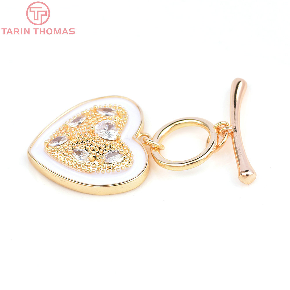 Латунь с покрытием 24-каратным – обзор и цена Toggle Clasp Gold