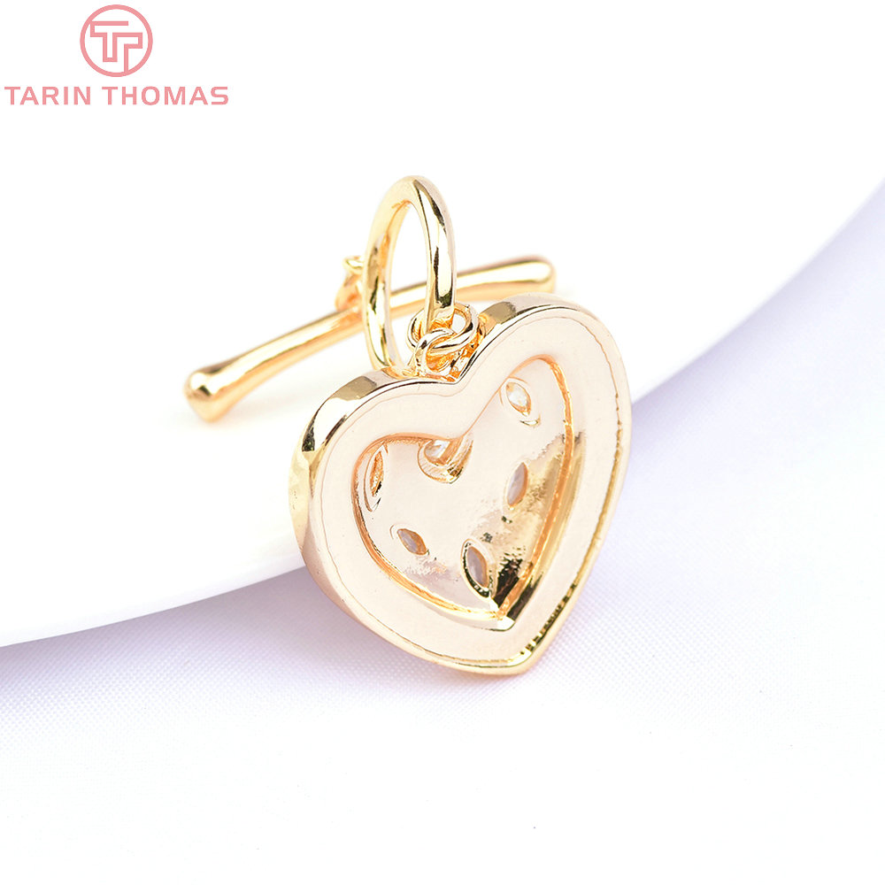 Латунь с покрытием 24-каратным – обзор и цена Toggle Clasp Gold