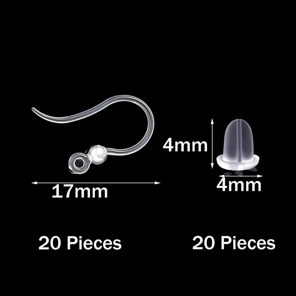 40 шт. прозрачные пластиковые  – обзор и цена Jewelry Making Kit For Adults