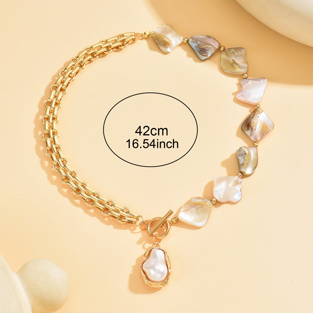 Винтажное ожерелье-чокер в сти – обзор и цена Toggle Clasp Gold