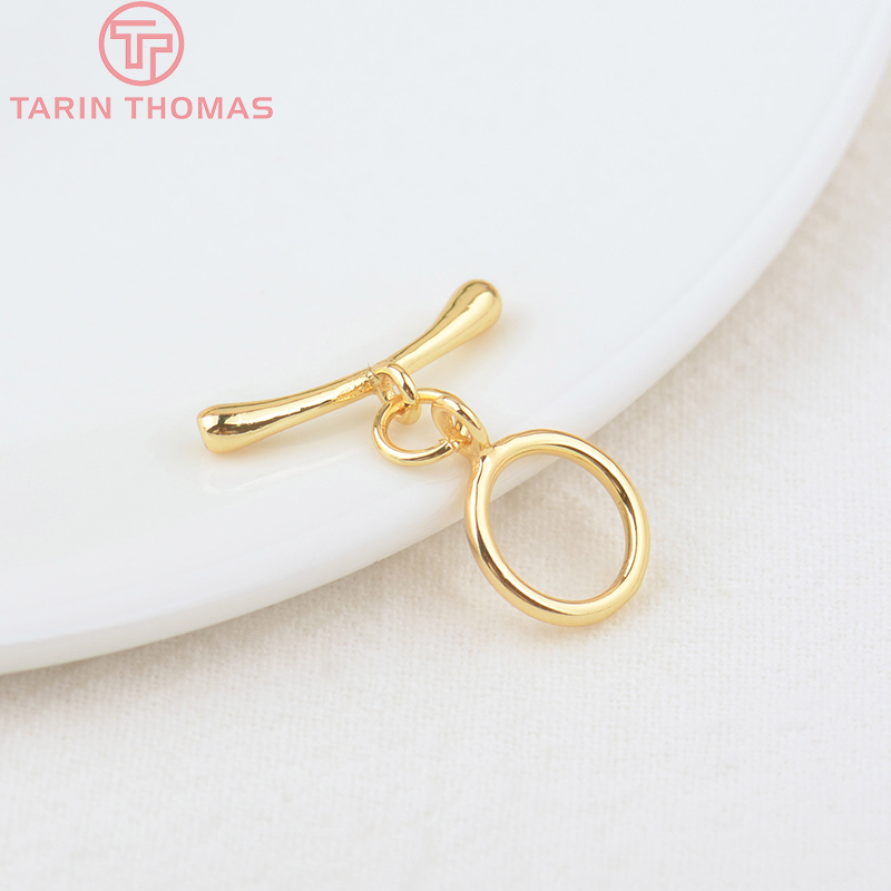 (3278) 6 компл. O: 10 мм T: 19 – обзор и цена Toggle Clasp Gold