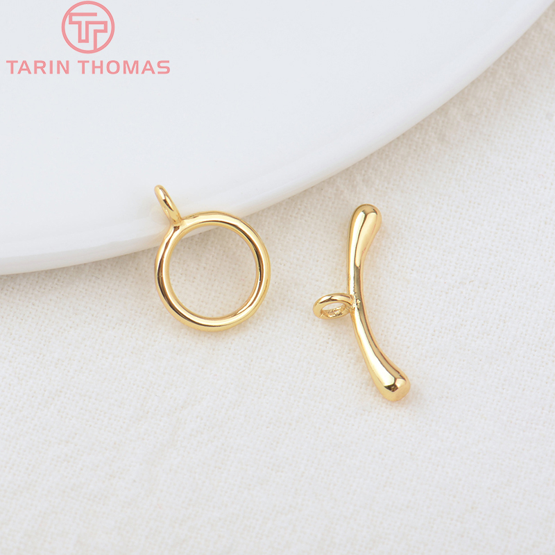 (3278) 6 компл. O: 10 мм T: 19 – обзор и цена Toggle Clasp Gold