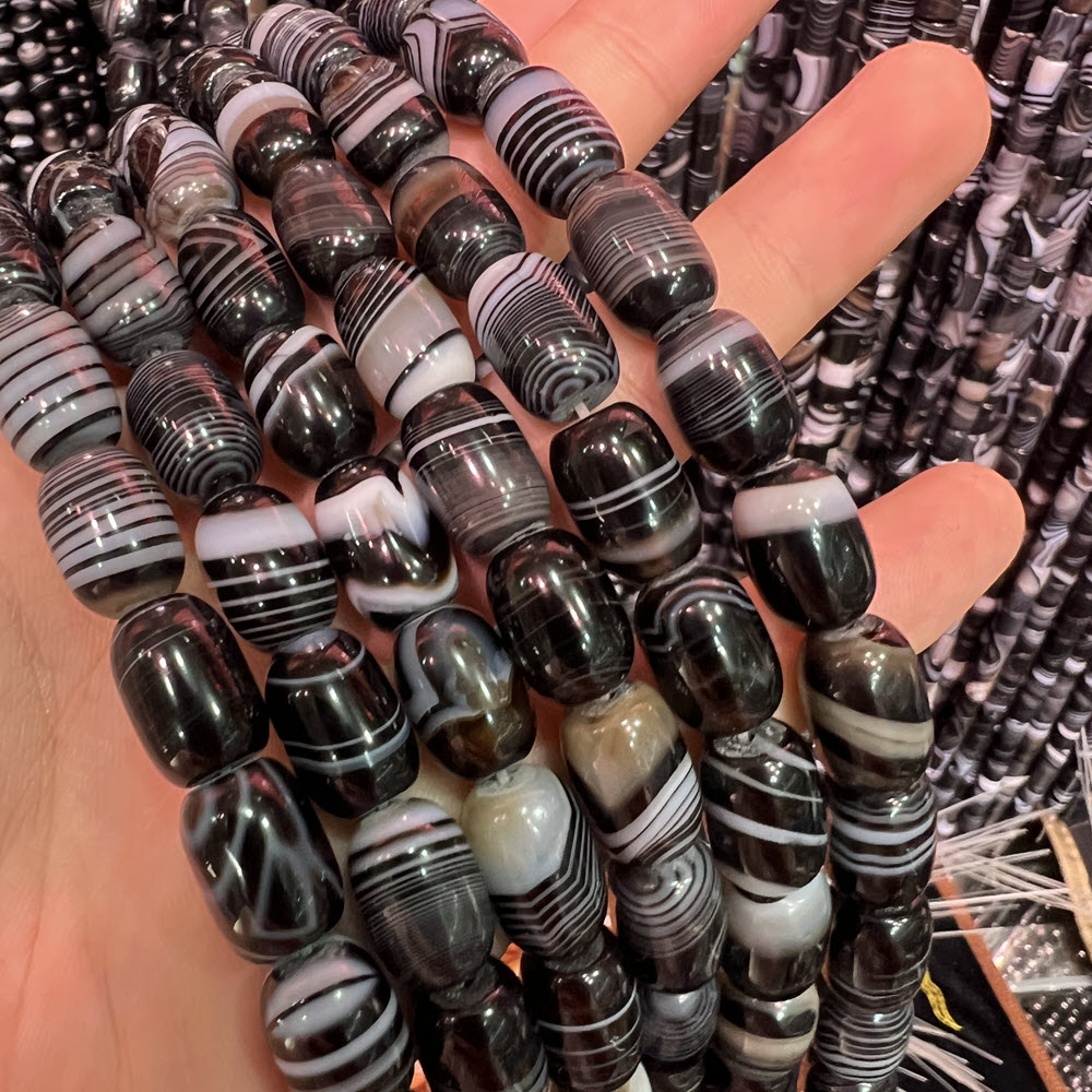 Натуральный камень, черный ага – обзор и цена Jewelry Making Store
