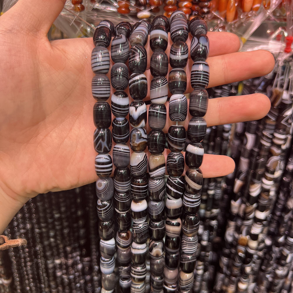 Натуральный камень, черный ага – обзор и цена Jewelry Making Store